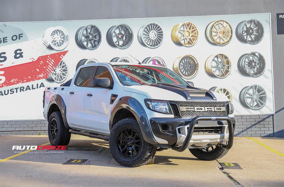 FORD RANGER AR933 INTAKE GLOSS BLACK MACHINED